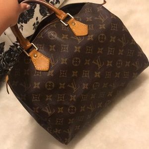 BEAUTIFUL LOUIS VUITTON SPEEDY 30 WITH ORGANIZER